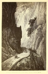 El desfiladero de Despeñaperros en la Sierra Morena